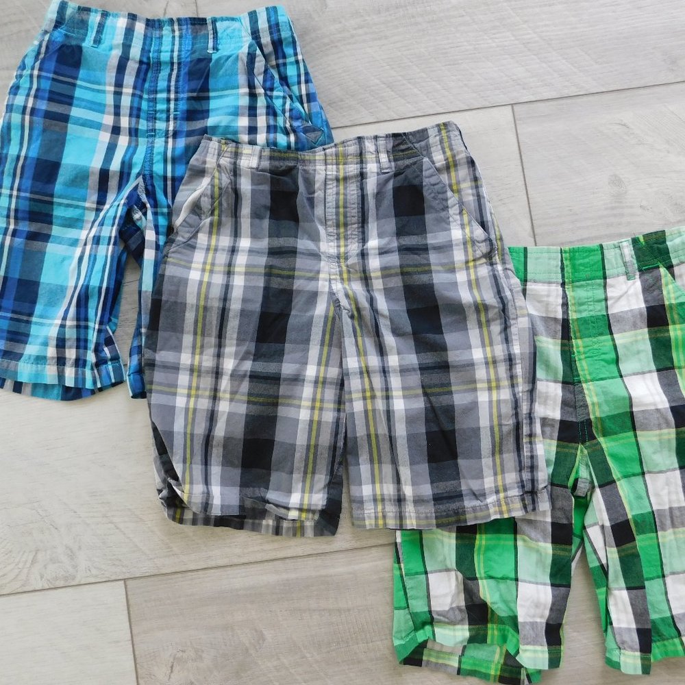 365 Kids from Garanimals plaid cotton shorts